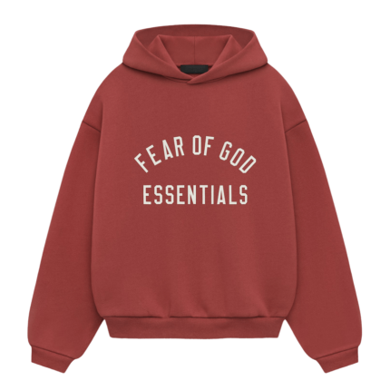 Carmesí Essentials Sudadera