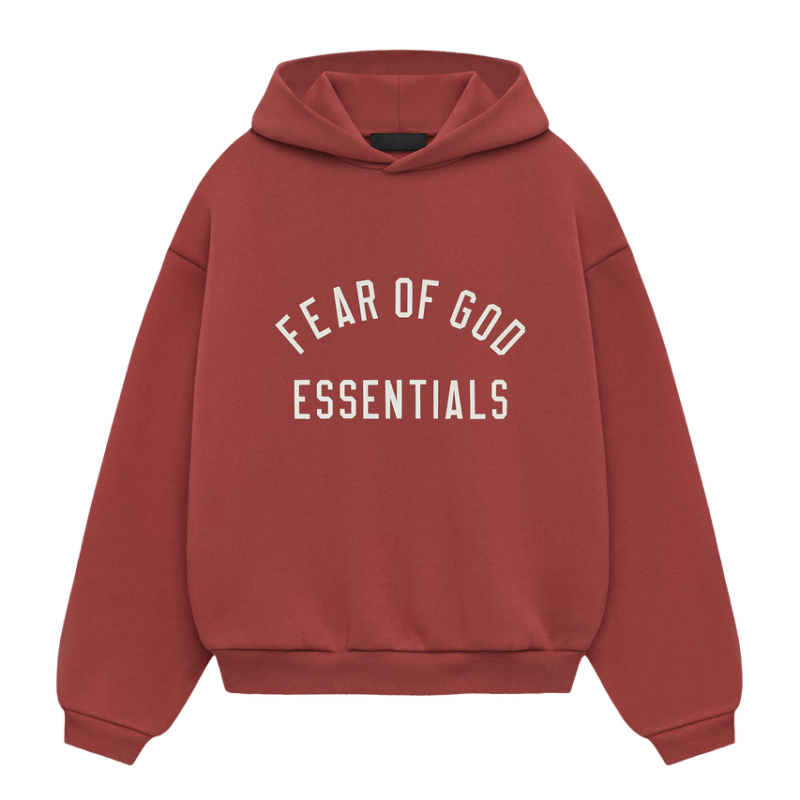 Carmesí Essentials Sudadera
