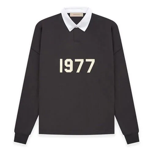 Essentials 1977 Terry Polo Negro Sweatshirt
