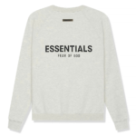 Essentials Avena Jaspeado Claro Sweatshirt