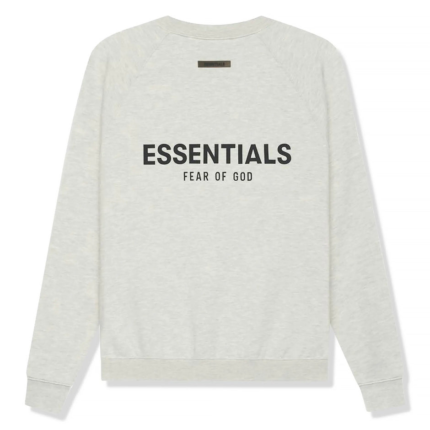 Essentials Avena Jaspeado Claro Sweatshirt