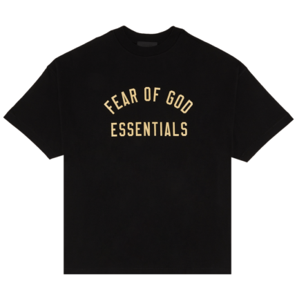 Fear Of God Essentials Negra Camiseta