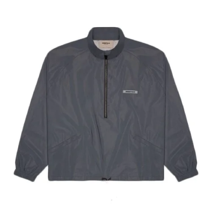 Fear of God Essentials Media Cremallera Azul Chaqueta
