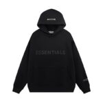 Negra Essential Sudadera