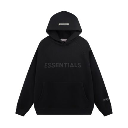 Negra Essential Sudadera